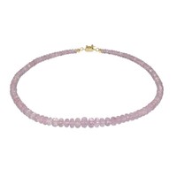 Collana in argento con Morganite