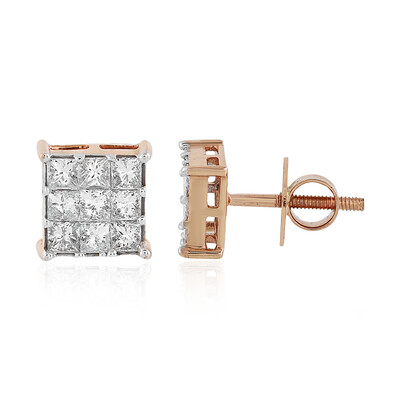 Orecchini in oro con Diamante SI1 (H)