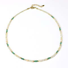 Collana in argento con Opale di Welo