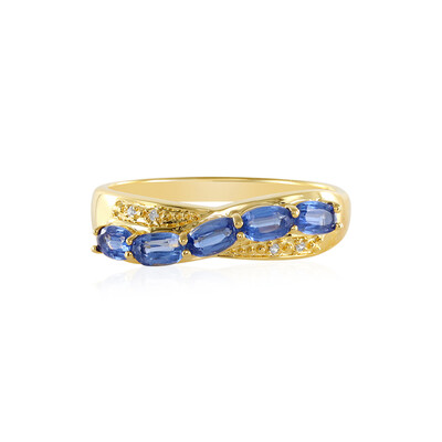 Anello in argento con Cianite