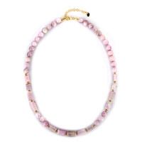 Collana in argento con Kunzite