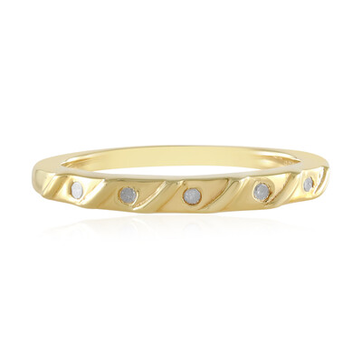 Anello in argento con Diamante I2 (I)