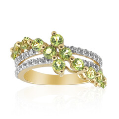 Anello in argento con Peridoto