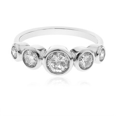 Anello in oro con Diamante I1 (H) (CIRARI)