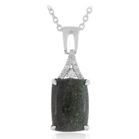 Collana in argento con Opale Matrice