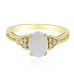 Anello in oro con Opale Australiano