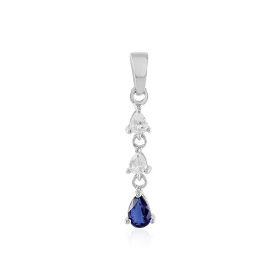 Ciondolo in argento con Cianite