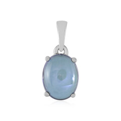 Ciondolo in argento con Topazio Blu Royal