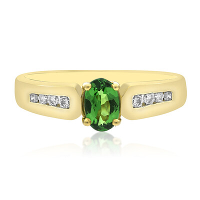 Anello in oro con Tsavorite AAA (CIRARI)