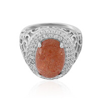 Anello in argento con Pietra del Sole