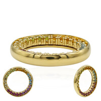 Anello in argento con Rodolite