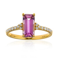 Anello in oro con Diasporo Rosa (AMAYANI)
