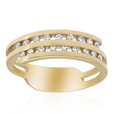 Anello in oro con Diamante SI1 (H)