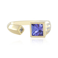 Anello in oro con Tanzanite AAA (de Melo)