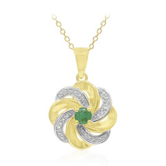 Collana in argento con Smeraldo