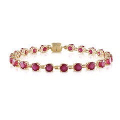 Bracciale in argento con Rubino del Madagascar