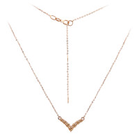 Collana in oro con Diamante Rose de France SI1 di Argyle