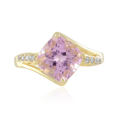 Anello in argento con Kunzite