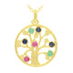 Collana in argento con Zaffiro Blu
