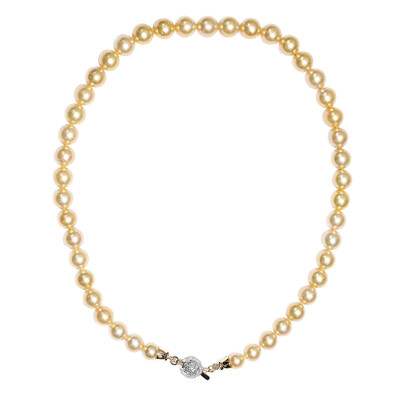 Collana in oro con Perla Dorata dei Mari del Sud (TPC)