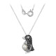 Collana in argento con Perla d'Acqua Dolce Bianca