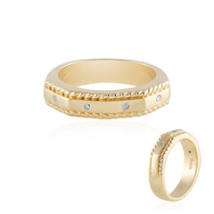 Anello in argento con Diamante I3 (J)