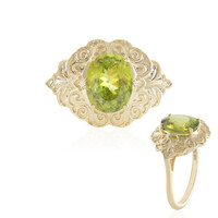 Anello in oro con Sfene