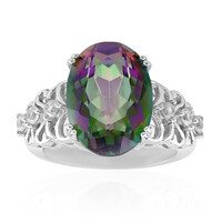 Anello in argento con Quarzo Mistico
