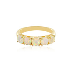 Anello in argento con Opale di Welo