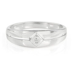 Anello in argento con Topazio Bianco