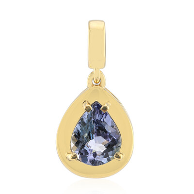 Ciondolo in oro con Tanzanite (non riscaldata)