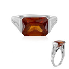 Anello in oro con Granato Essonite (de Melo)