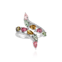 Anello in argento con Tormalina