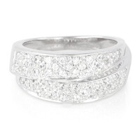 Anello in argento con Zircone