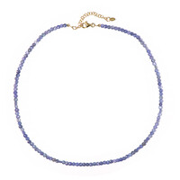 Collana in argento con Tanzanite