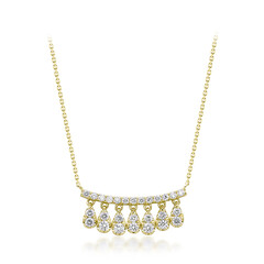 Collana in oro con Diamante I1 (H) (CIRARI)