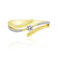Anello in oro con Diamante IF (D)