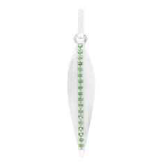 Ciondolo in argento con Tsavorite