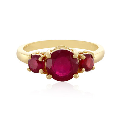 Anello in oro con Rubino del Madagascar