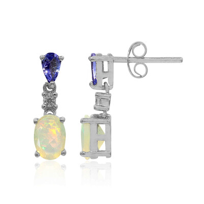 Orecchini in argento con Opale di Welo