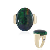 Anello in oro con Opale Matrice Andamooka (AMAYANI)