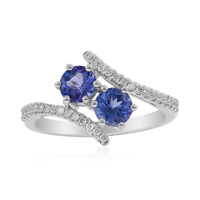 Anello in oro con Tanzanite AAA (CIRARI)