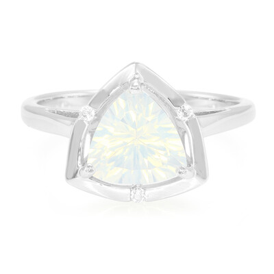 Anello in argento con Quarzo Blue Moon