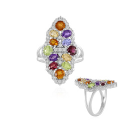 Anello in argento con Ametista