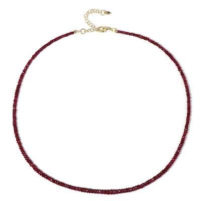 Collana in argento con Rubino Longido