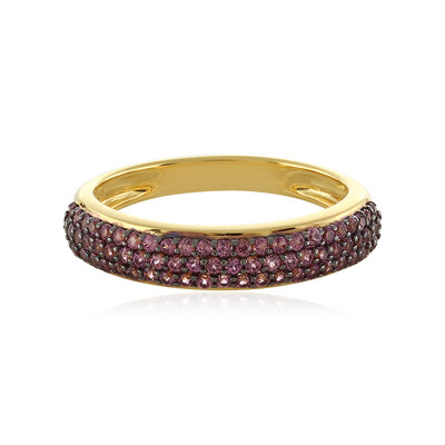 Anello in argento con Rodolite