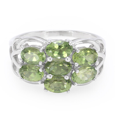 Anello in argento con Apatite Russa
