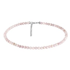 Collana in argento con Kunzite