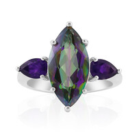 Anello in argento con Quarzo Mistico