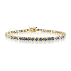Bracciale in oro con Diamante Blu I2 (de Melo)